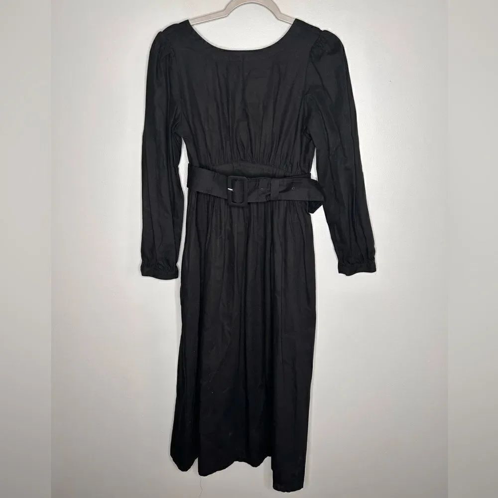 MOUSSY Fit & Flare Cotton Dress